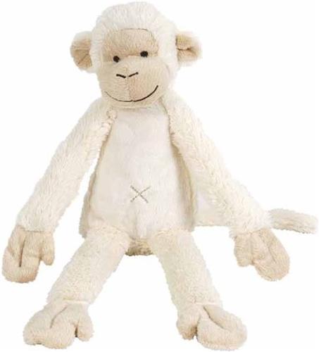 Happy Horse Aap Mickey Knuffel 43cm - Wit - Baby knuffel