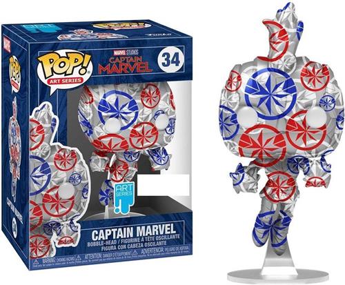 Funko Pop! Marvel - Captain Marvel #34 Art Series