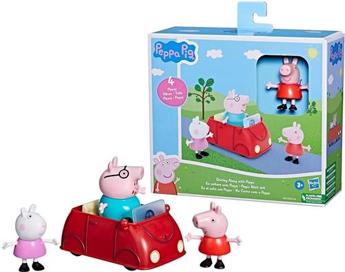 Peppa Pig Speelset - Auto Rijden Met Peppa - Speelgoed