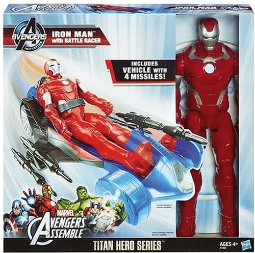 Actiefiguur Avengers Met Voertuig