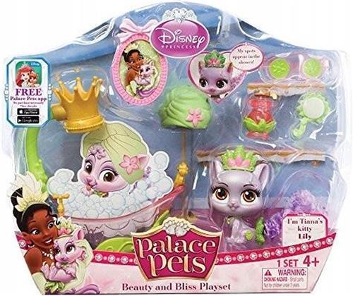 Disney Princess Palace Pets - Beauty and Bliss Playset (Tiana's Kitty, Lily)