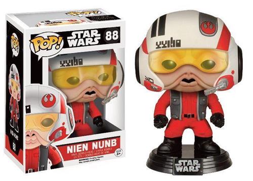 Funko Pop! Fans Star Wars: The Force Awakens Nien Nunb With Helmet Le - Verzamelfiguur