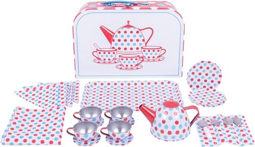 Bigjigs Blikken Theeservies in etui