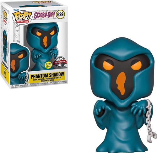 Funko Pop! Animation: Scooby Doo - Phantom Shadow #629 Glows in the Dark Exclusive