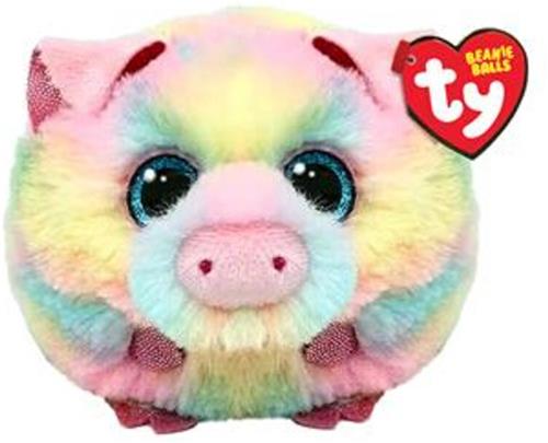TY Teeny Puffies Pigasso Pig 10 cm