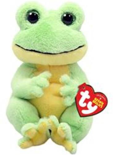 TY Beanie Babies Bellies Snapper Frog 15 cm