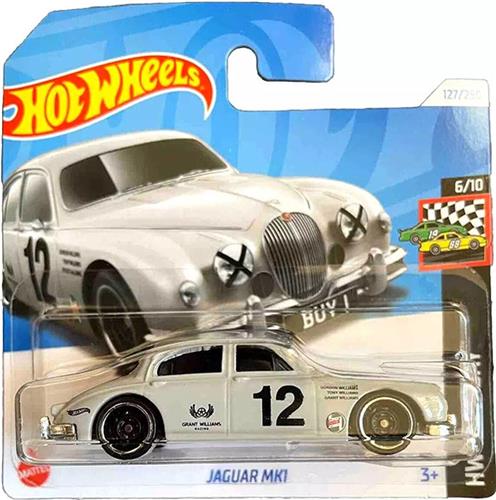 HOT WHEELS JAGUAR 12 MK1 GREY 127/250 1:64 HW RACE DAY 6/10