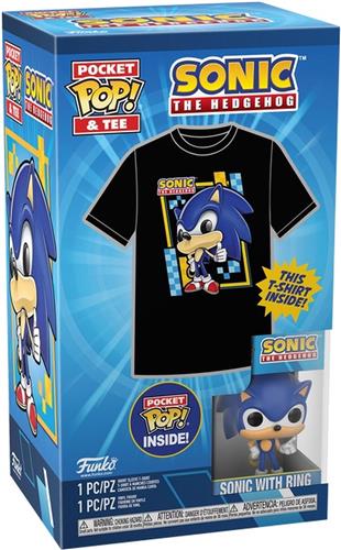Funko Pocket Pop! & Tee: Sonic the Hedgehog - L Kids
