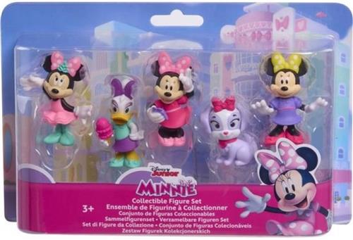 Beeldjes - DISNEY MINNIE MOUSE - Pakket van 5 Minnie Mouse beeldjes - Niet-geled, 6 cm