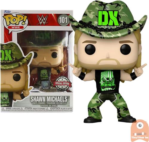 POP! WWE Shawn Michaels D-Generation w/ Pin WWE Exclusive