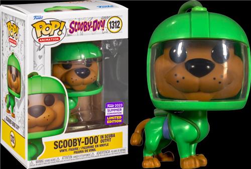 Funko Pop! Scooby-Doo! - Scooby-Doo in Scuba Outfit Pop! Vinyl Figure (2023 Summer Convention Exclusive)