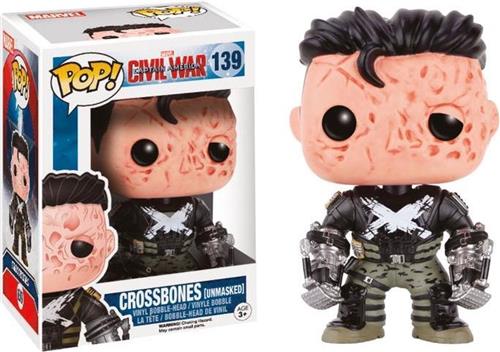Funko Pop! Civil War Crossbones Unmasked - Verzamelfiguur