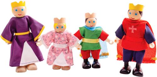 Poppenhuispoppetjes - Koninklijke familie