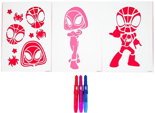 Spidey Spray Pen Set A4 Enveloppe (Sp23363)