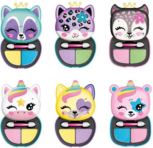 Clementoni Crazy Chic oogschaduw make-updoosje puppy - speelgoed make-up.