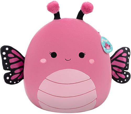 Squishmallows - Large Plush 40cm Marcelina - Raspberry Pink Monarch Butterfly