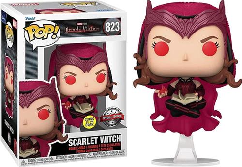 Funko Pop! Marvel WandaVision - Scarlet Witch #823 Glow in the Dark Exclusive