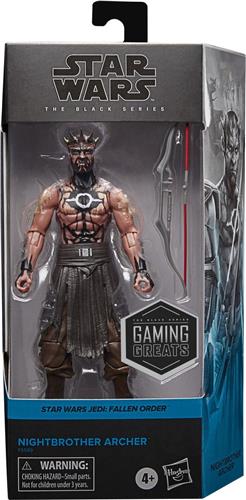Star Wars Jedi Fallen Order Nightbrother Archer Gaming Greats Figuur Zwart