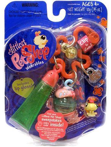 Tiniest Pet Shop Butterfly Mini Figuur met Lip Gloss