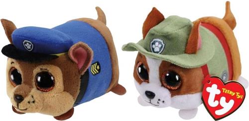 Ty - Knuffel - Teeny Paw Patrol - Chase & Tracker
