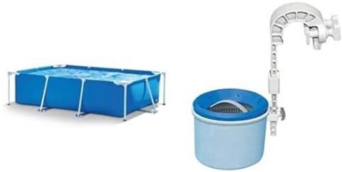 Thuys  Rechthoekig  Metal  Frame  Zwembad  300 x 200 x 75cm  Blauw