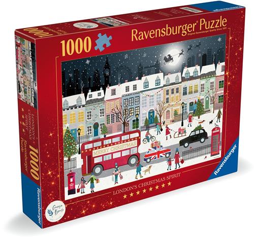 Ravensburger - Londons Christmas Spirit - Legpuzzel - 1000 Stukjes
