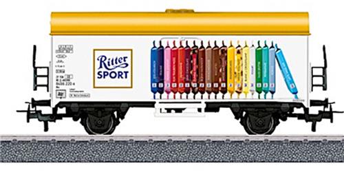 Marklin Koelwagon Ritter Sport 1:87 12 Cm Wit/geel