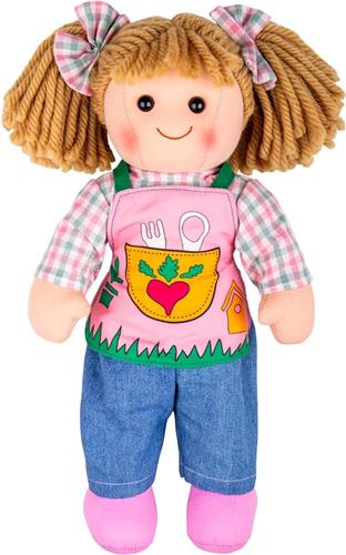 Bigjigs stoffen pop Elsie 35cm