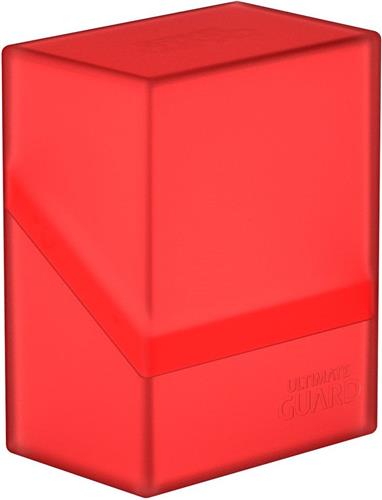 Ultimate Guard Boulder Deck Case 60+ Standard Size Ruby