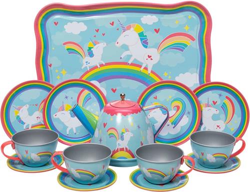 Schylling Eenhoorn Blik Theesets