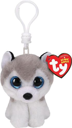 Ty Beanie Babies Clip Husky Knuffel Buff 7 Cm