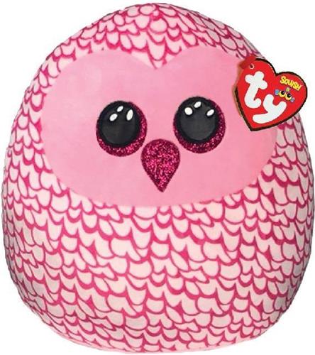 Ty Squish a Boo Pinky Owl 20cm