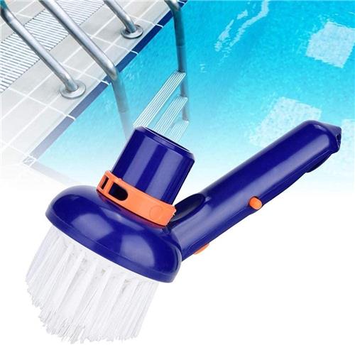 Inovra - Fijne nylon borstelharen Stofzuigerborstel voor zwembadreiniging - Geschikt voor bovengrondse en ondergrondse zwembaden, spa's en bubbelbaden - Effectief tegen vuil - Zwembad Staphoek.