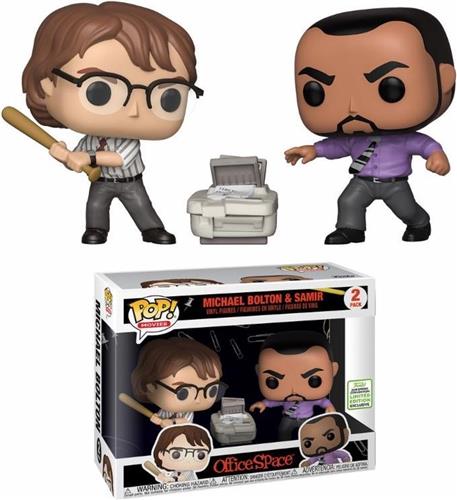 Funko Pop! Movies: Office Space - 2PK- Samir and Michael