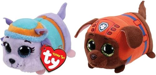 Ty - Knuffel - Teeny Paw Patrol - Everest & Zuma