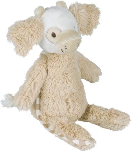 Happy Horse Koe Cruise Knuffel 26cm - Beige - Baby Knuffel