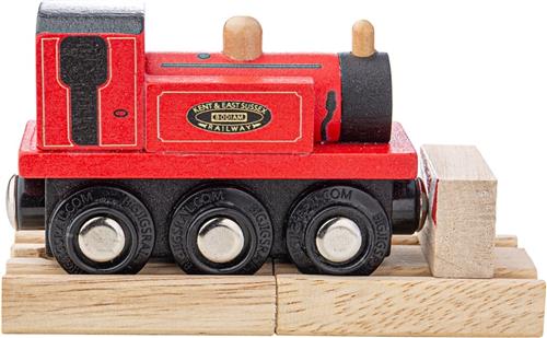 Bigjigs Terrier locomotief rood