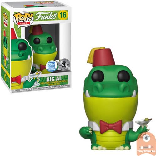 Funko Pop! Fantastik Plastik - Big Al #16 20 Year Funniversary Limited Edition Exclusive [Box conditie 6.5/10]