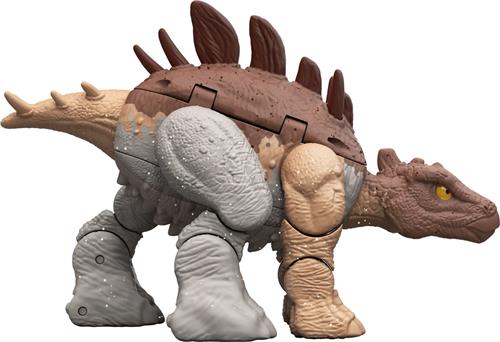 Jurassic World FIERCE CHANGERS DOUBLE DANGER Indominus Rex & Kentrosaurus, 6 jaar, Bruin, Grijs, Kunststof