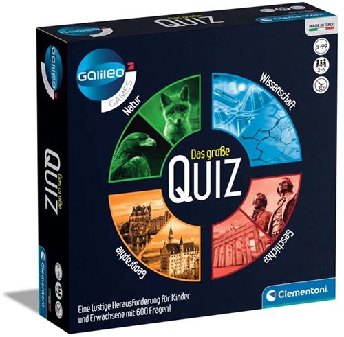 Clementoni 59301  Galileo  De Grote Quiz  Galileo Spellen