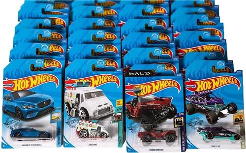 DRX Vijf stuks Iconische Hot WheelsCollectors Set 2018 tot heden - Limited Edition - Beperkte oplage - samengesteld door kenners.