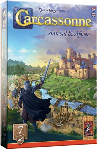 999 Games - Carcassonne: Aanval & Afweer - Uitbreiding 7 - Nieuwe Versie