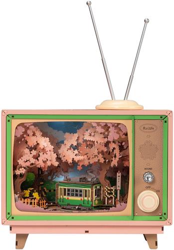 Robotime Sakura Dreamy Tour - AMT02 - Rolife Music Dreamer Series - Bouwpakket - Knutselen - Modelbouw - Cadeautip - Miniatuur