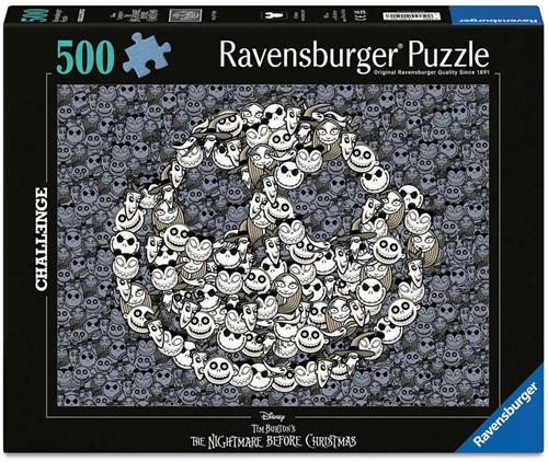 Ravensburger The Nightmare Before Christmas Challenge Jigsaw Puzzle King of Fright (500 pieces) Puzzles