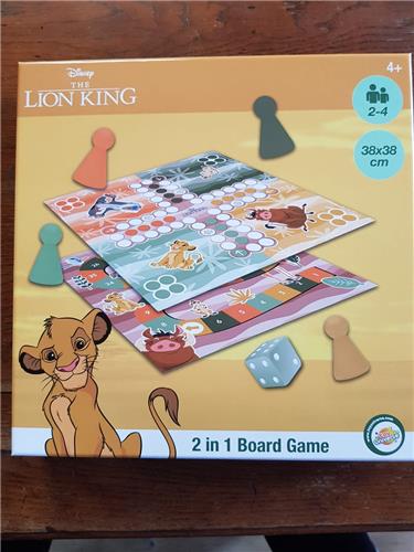 The Lion King 2 in 1 bordspel