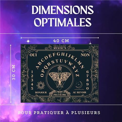 Equivera Ouija Bord - Ouija Board - Ouija - Ouijabord Spiritbord - Ouija Set - Ouija Bordspel