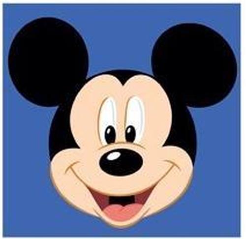 Borduurpakket voorgedrukt Disney Mickey Mouse