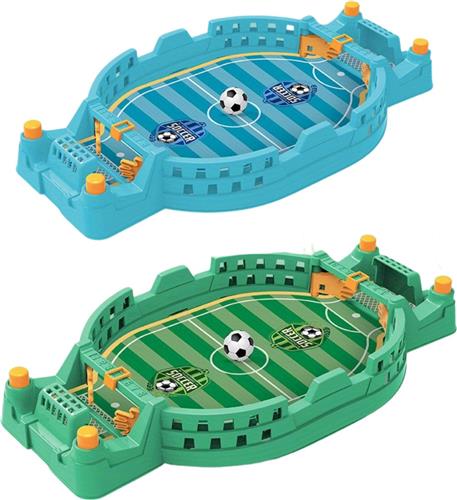 Nivard Mini Voetbaltafel - Tafelvoetbal - Tafelvoetbalspel - Tafelvoetbaltafel - Tafel Voetbal - Groen + Blauw