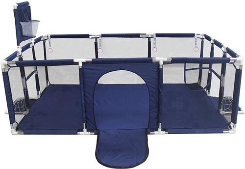 OxyFlowzy® - Ballenbak - Babybox - grote kinderspeelruimte - indoor & outdoor speelhoek voor kinderen - babybox met veiligheidsbarrières