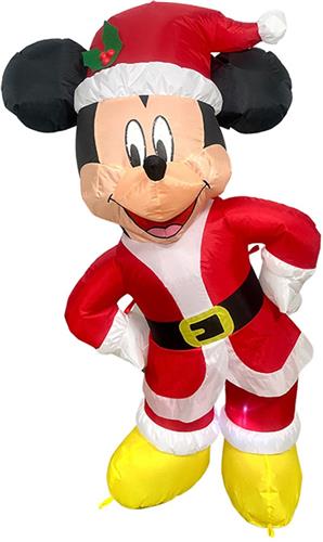 Disney Mickey kerst opblaasbaar
